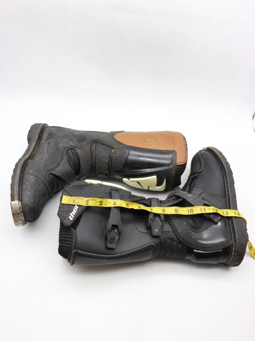 Thor Blitz MX Motocross Off Road Boots Mens Size 9 Black Trail Bike Boots